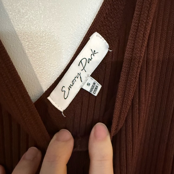 Chocolate Midi Dress - Picture 9 of 9